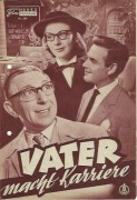 229: Vater macht Karriere (Carl Boese) Theo Lingen, Joachim Fuchsberger, Lucie Englisch, Brigitte Rau, Hans Olden, Frank Holms, Harry Kupetz, Tilo von Berlepsch, Paul Kürzinger